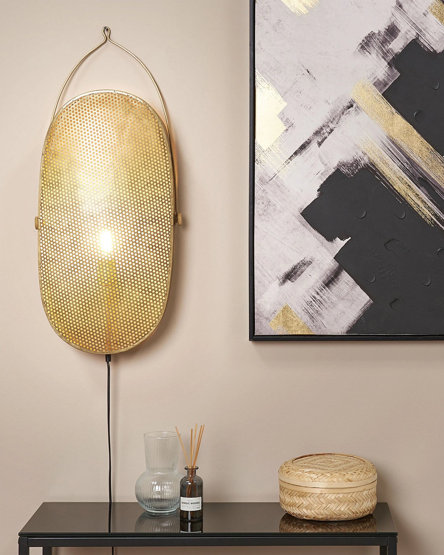  Wall Lamp KUNTHI Metal Brass