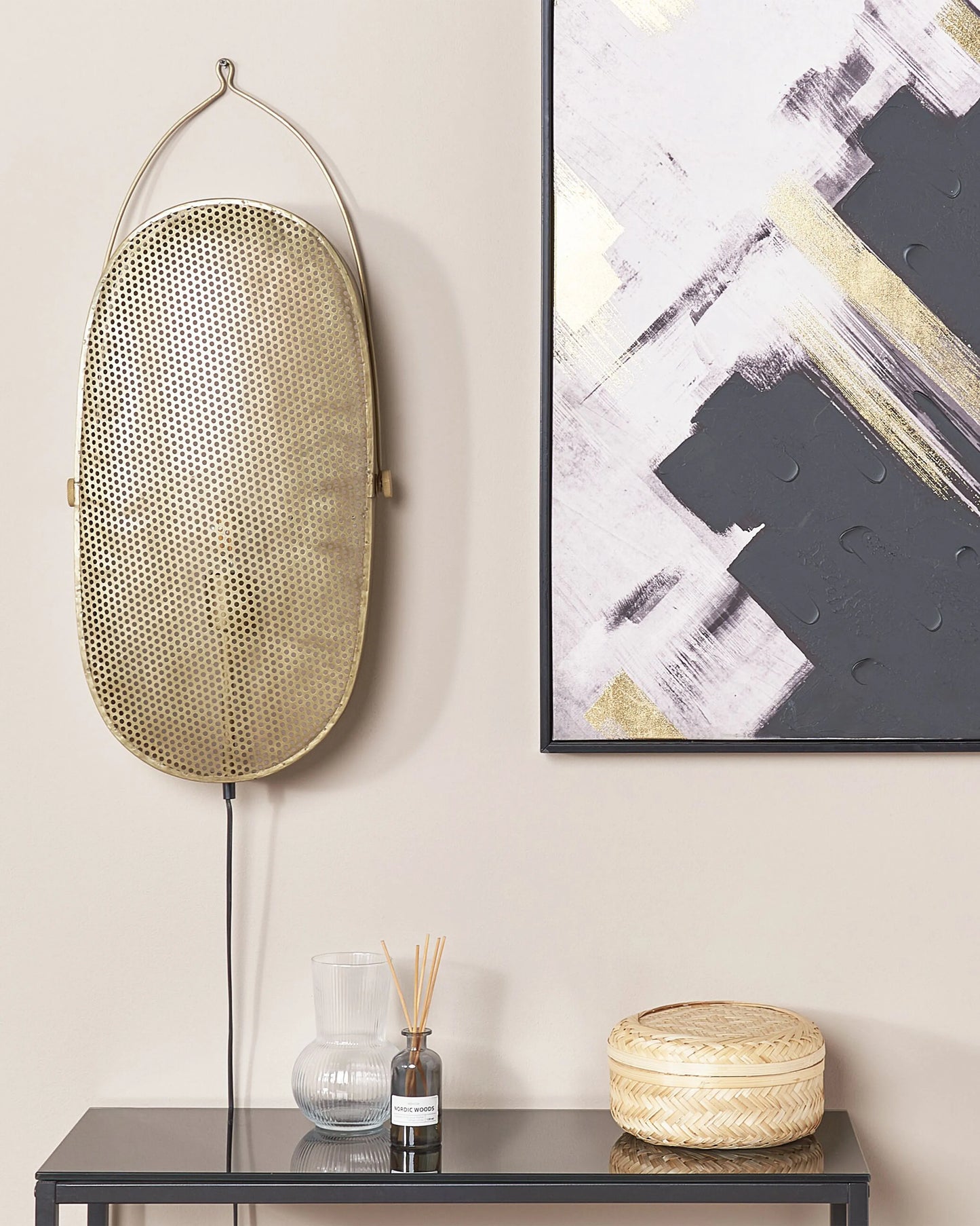  Wall Lamp KUNTHI Metal Brass
