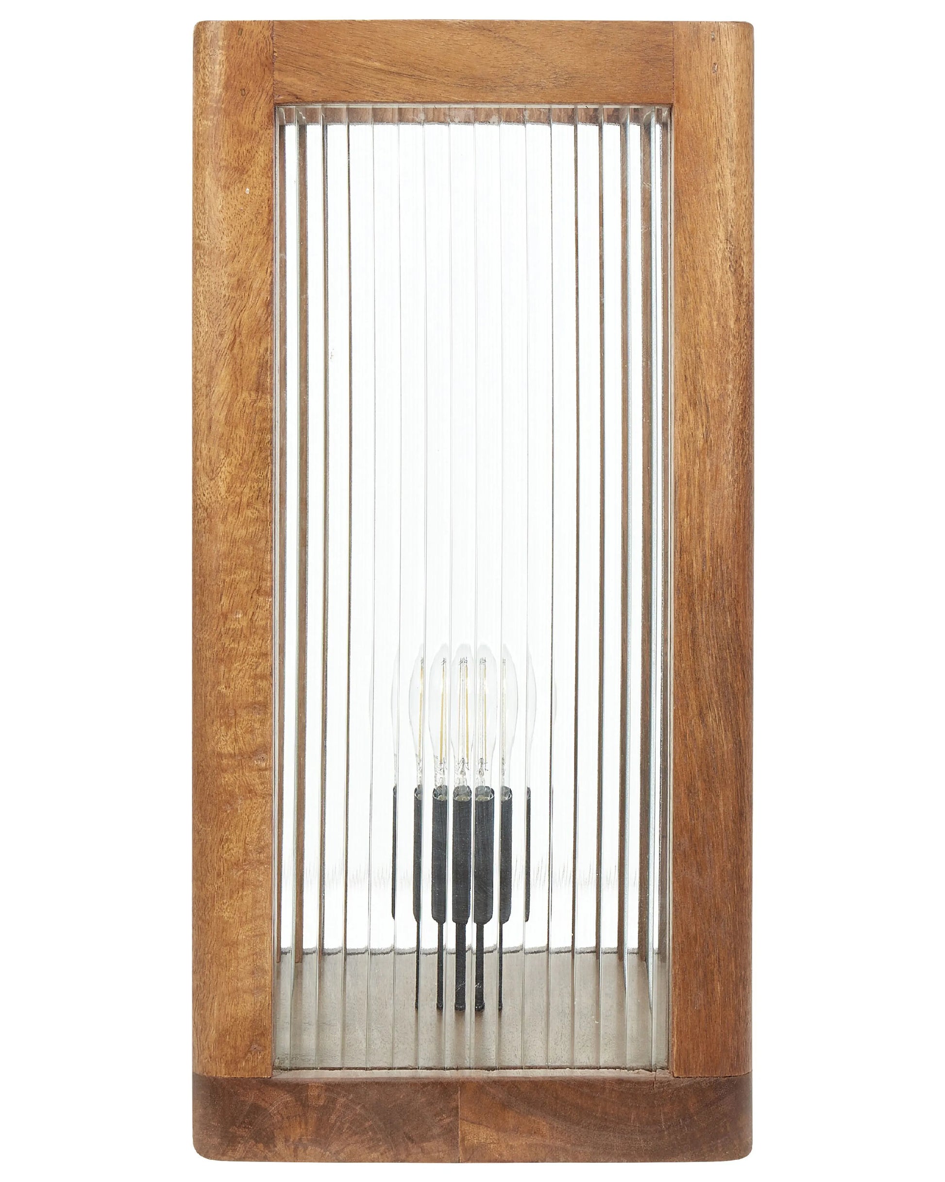  Table Lamp KOLIDAM Mango Wood Brown