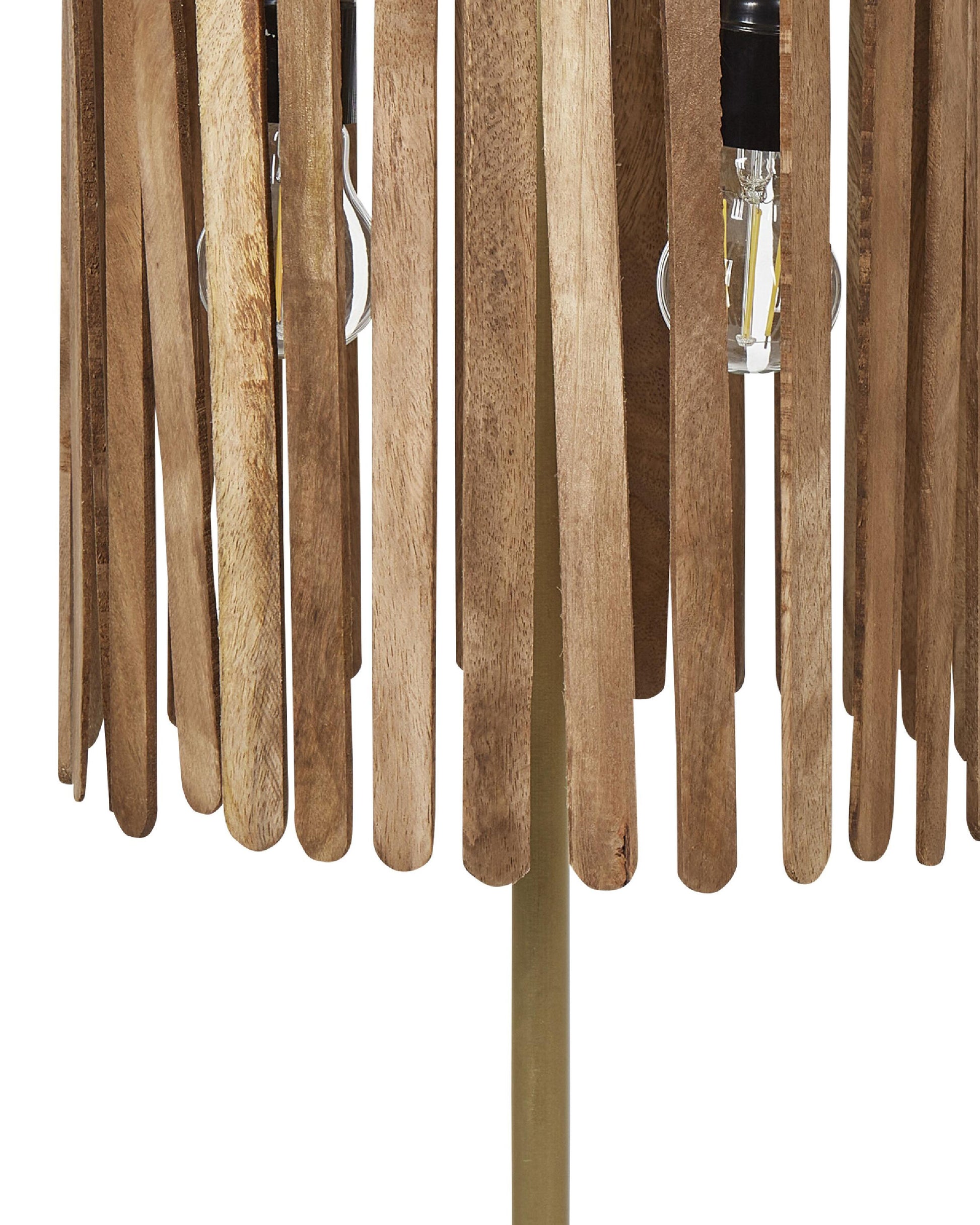  Table Lamp KAVERI Mango Wood Brown