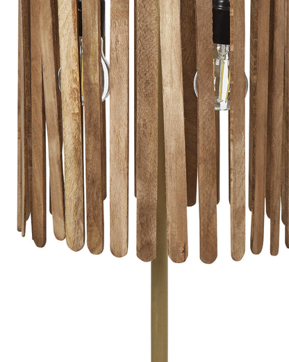  Table Lamp KAVERI Mango Wood Brown