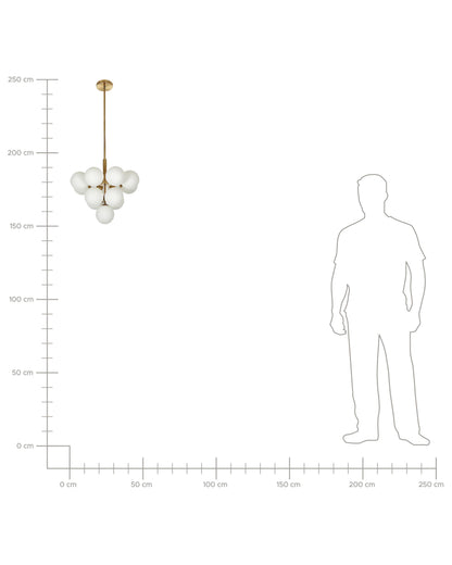  Pendant Lamp BIRRIE Metal Brass