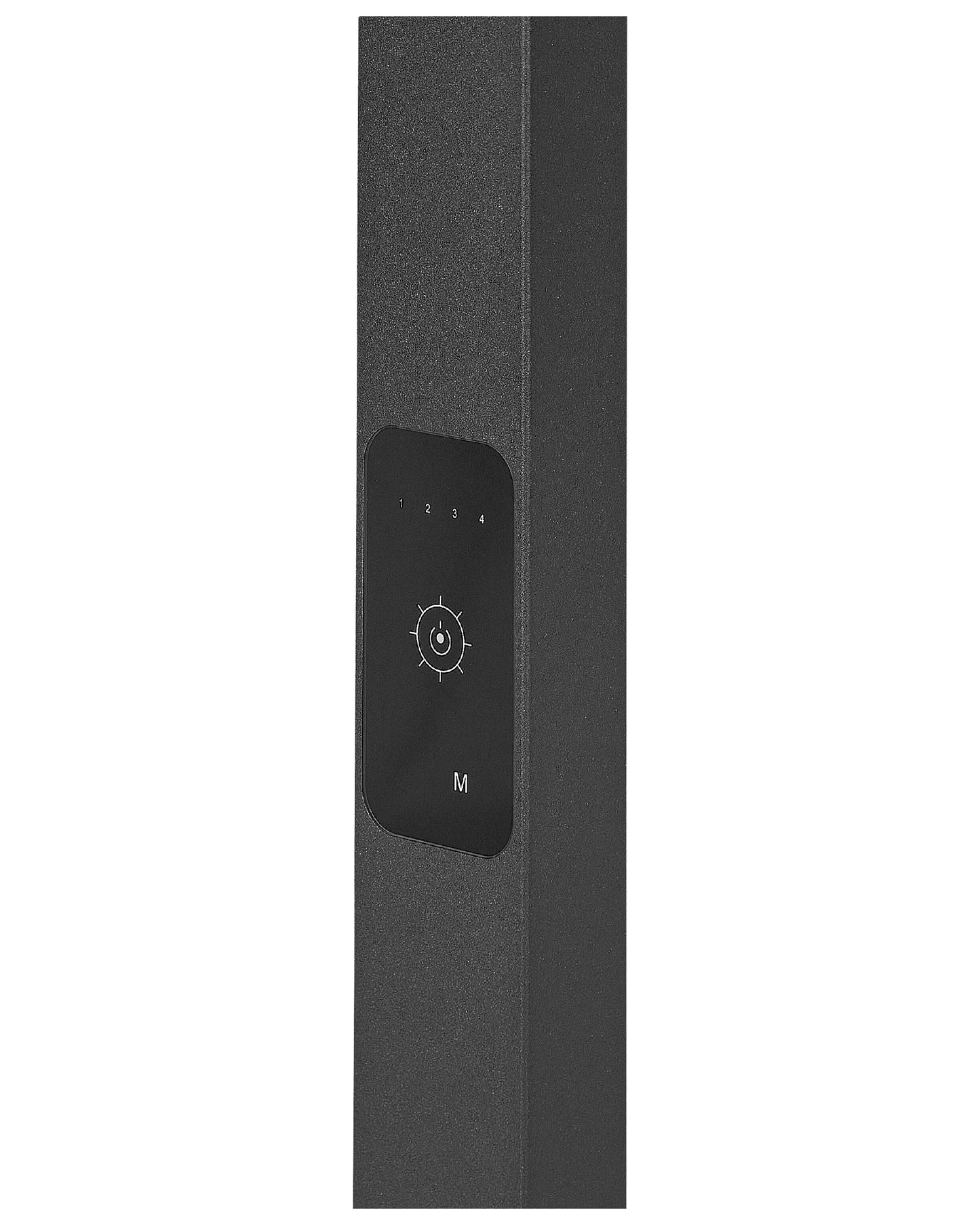  LED Floor Lamp ORION With Motion Sensor Metal Black