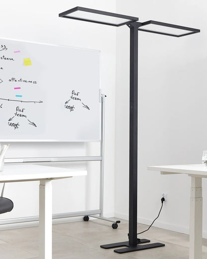  LED Floor Lamp SCULPTOR With Motion Sensor Metal Black