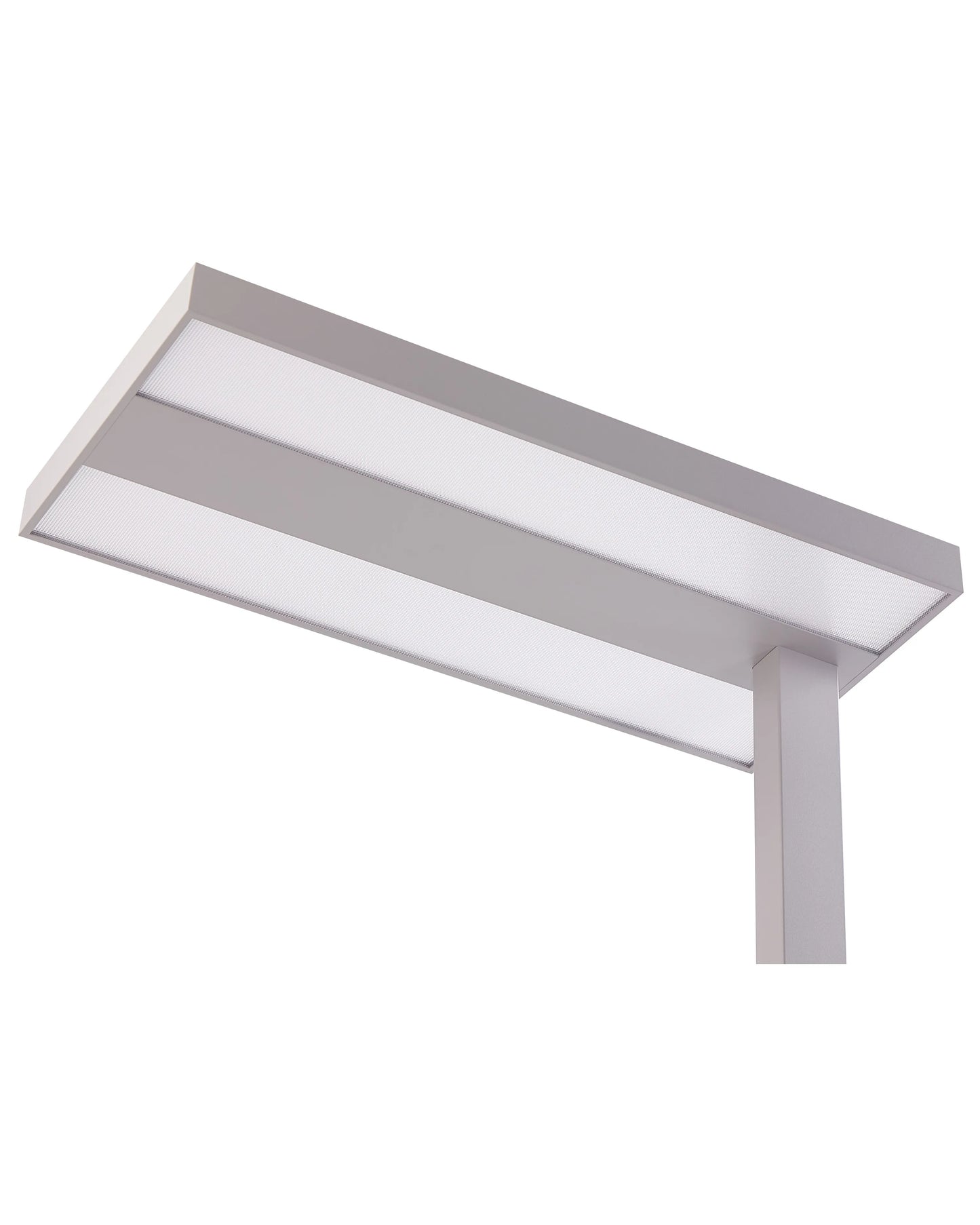  LED Floor Lamp TAURUS With Dimmer Metal Silver