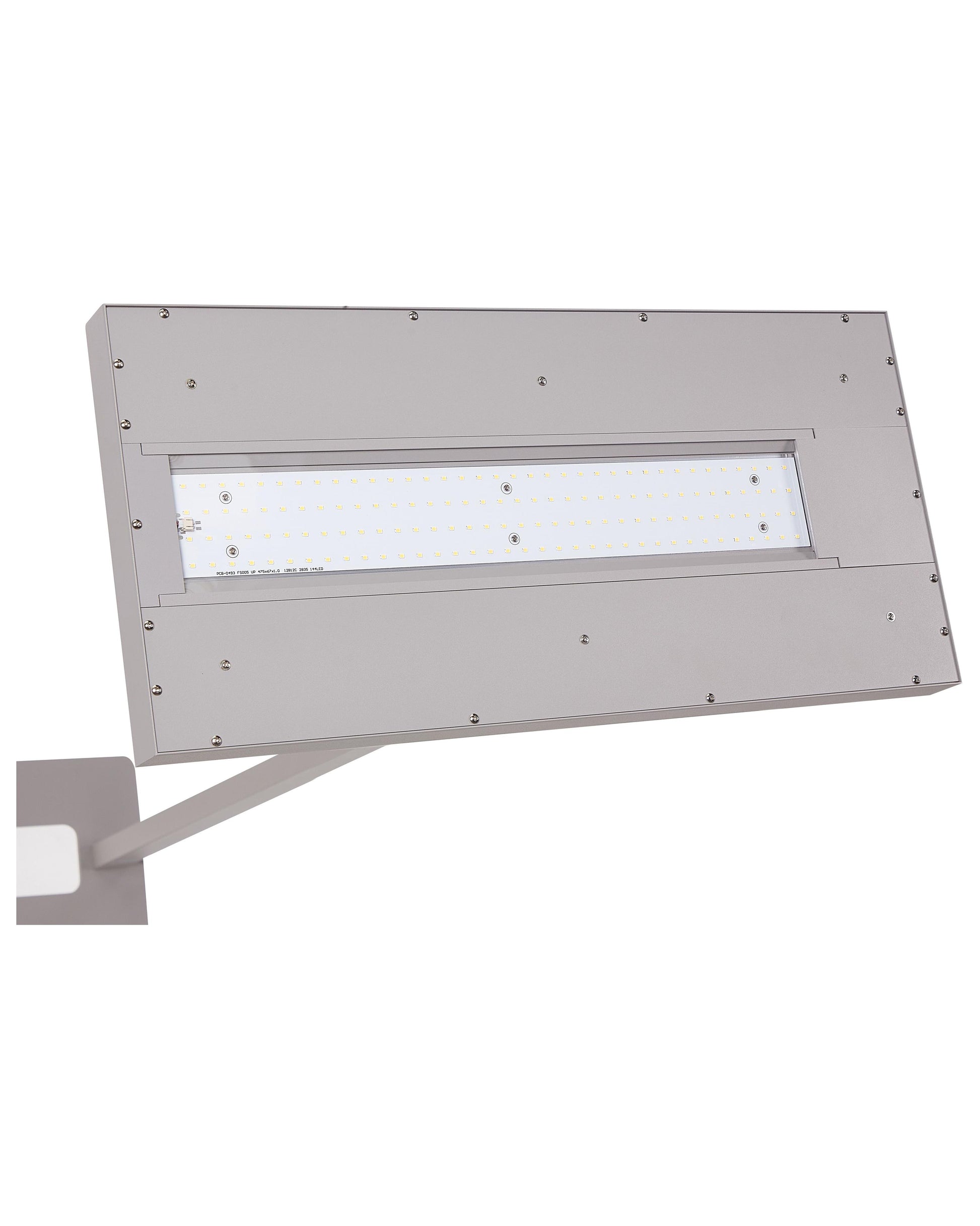 LED Floor Lamp TAURUS With Dimmer Metal Silver