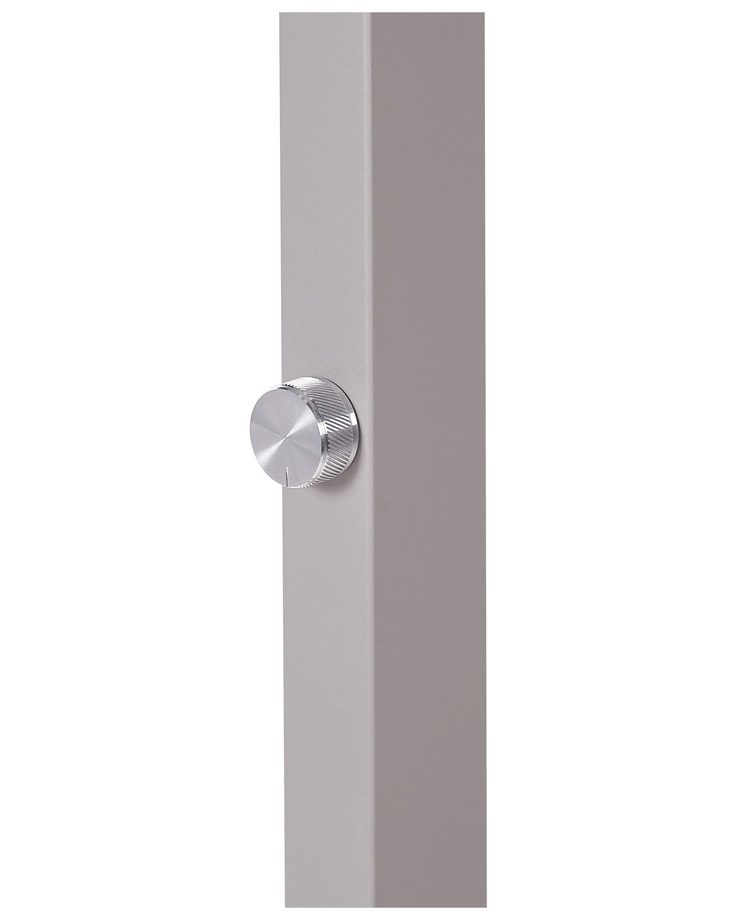  LED Floor Lamp TAURUS With Dimmer Metal Silver