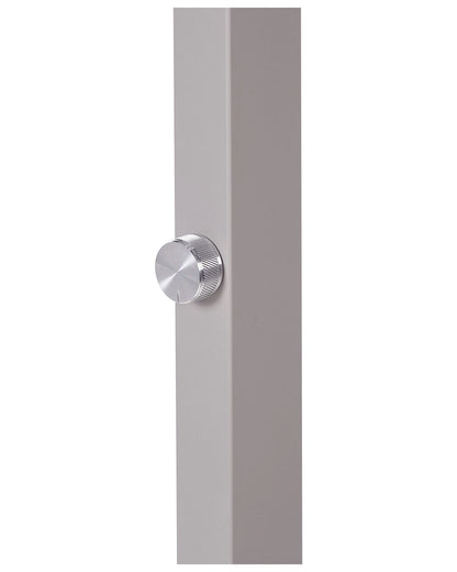  LED Floor Lamp TAURUS With Dimmer Metal Silver