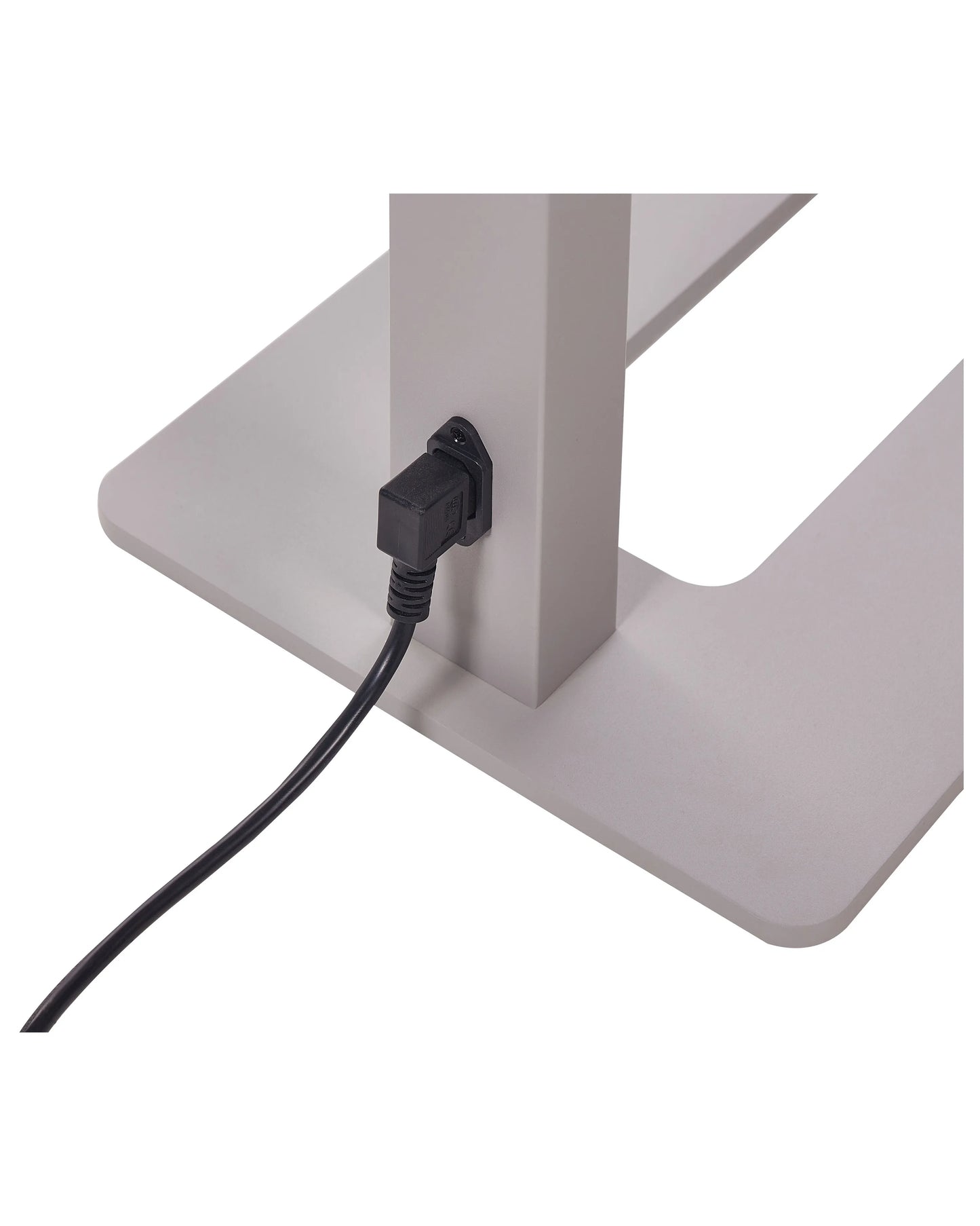  LED Floor Lamp TAURUS With Dimmer Metal Silver
