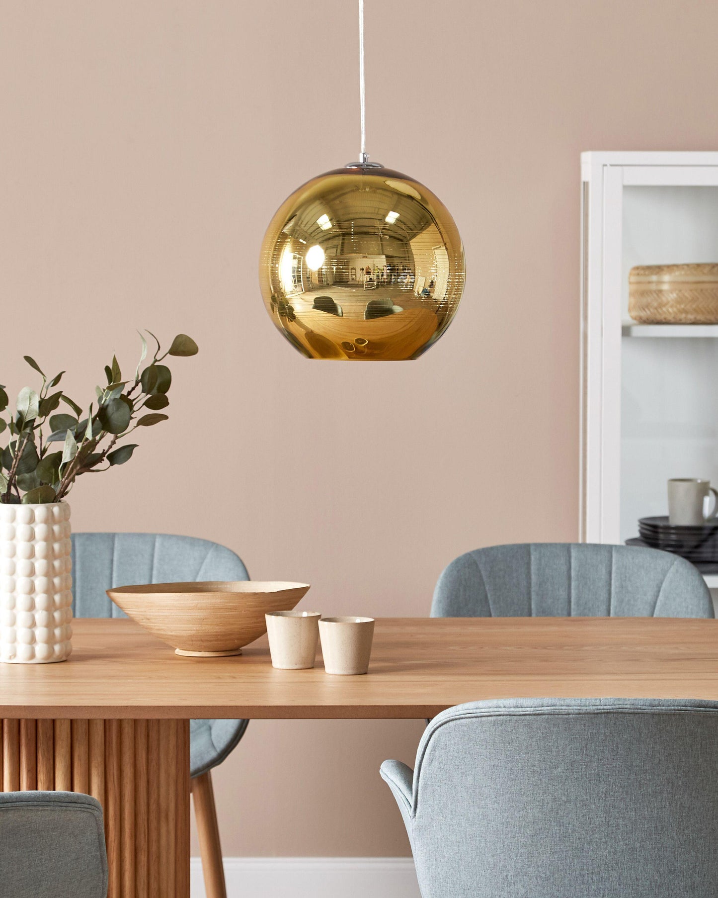  Pendant Lamp ASARO Glass Gold