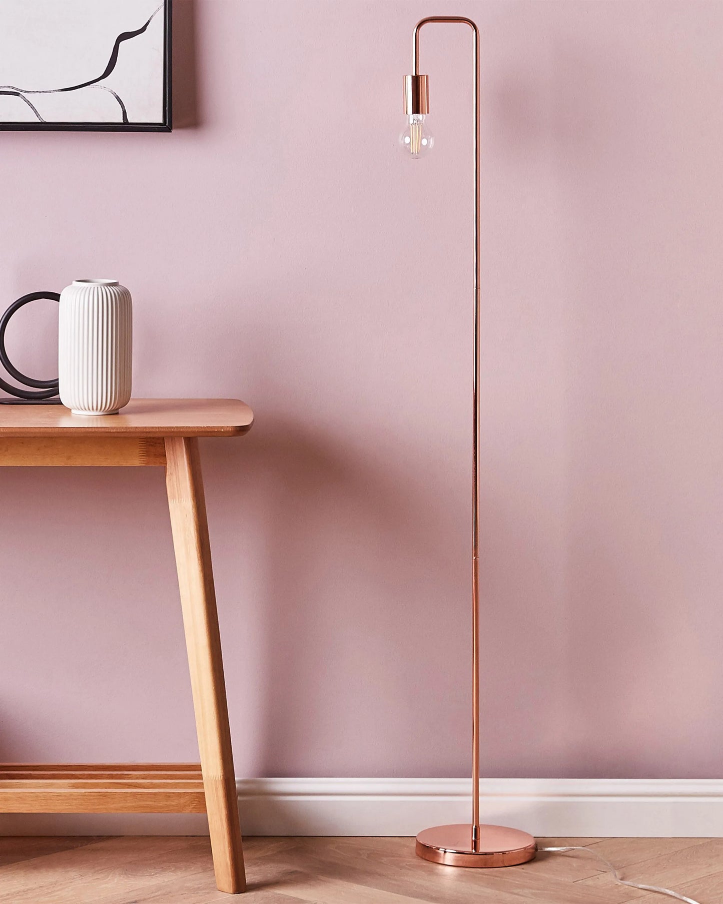  Floor Lamp SAVENA Metal Copper