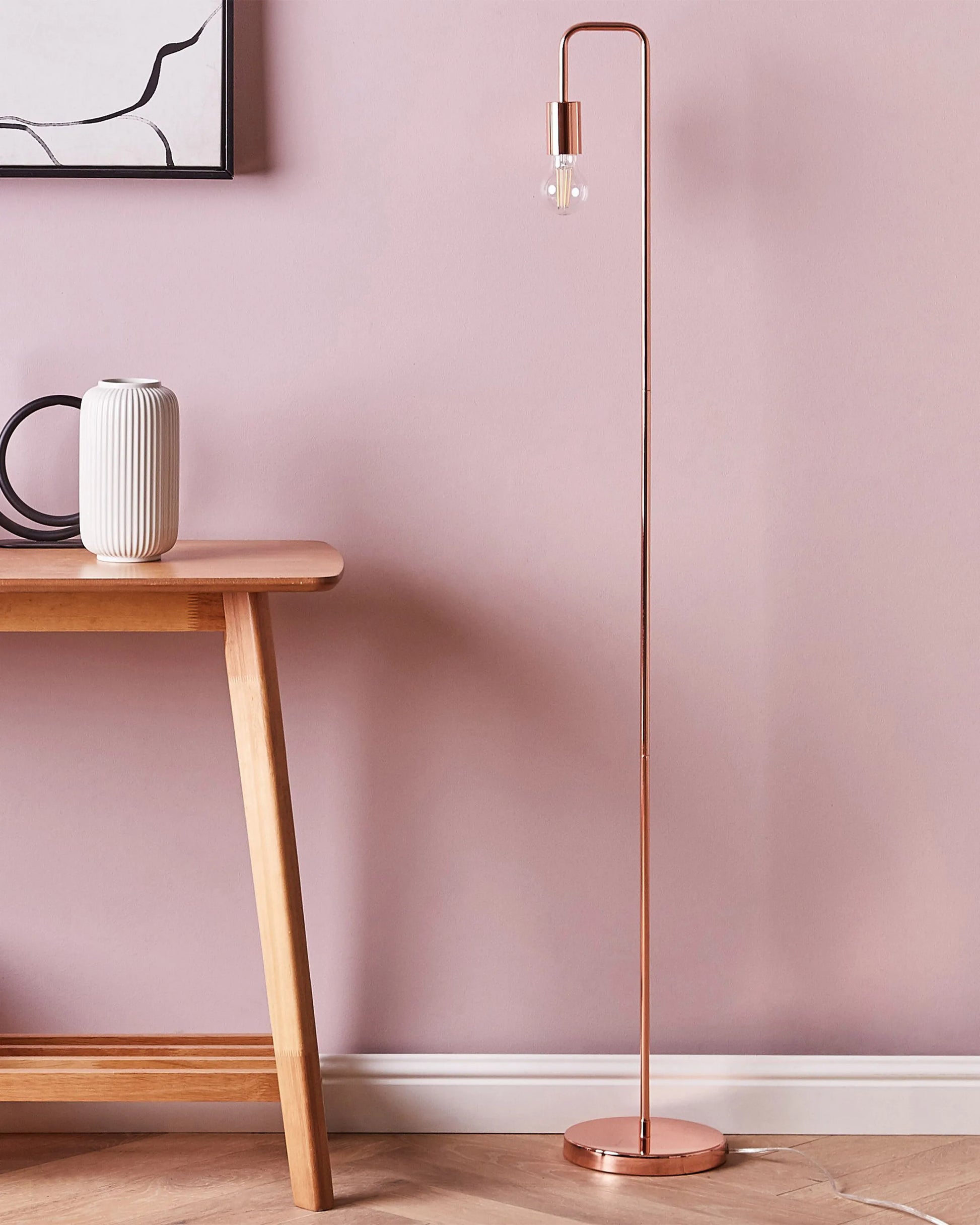  Floor Lamp SAVENA Metal Copper