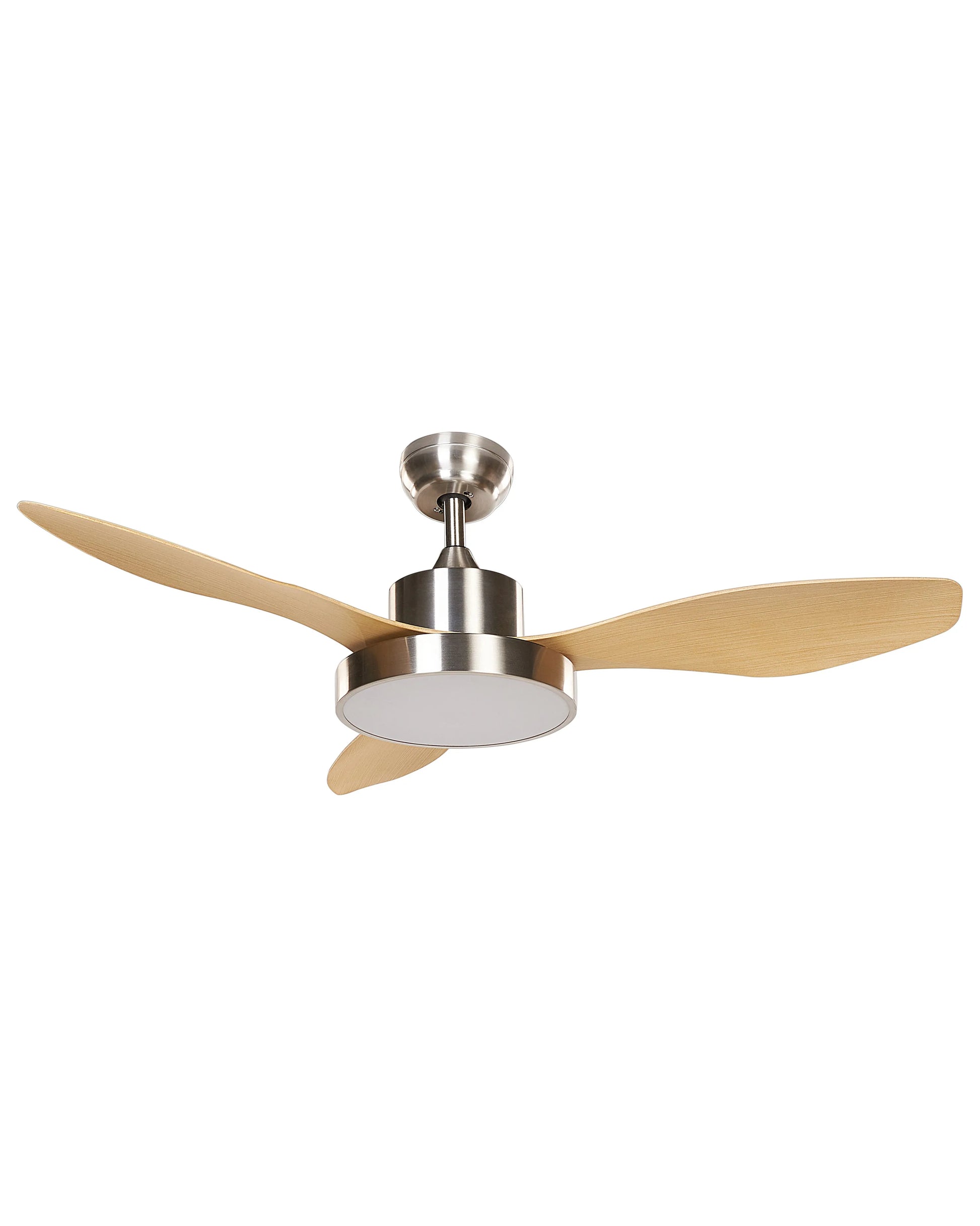  Ceiling Fan With Light BANDERAS With Remote LED Silver
