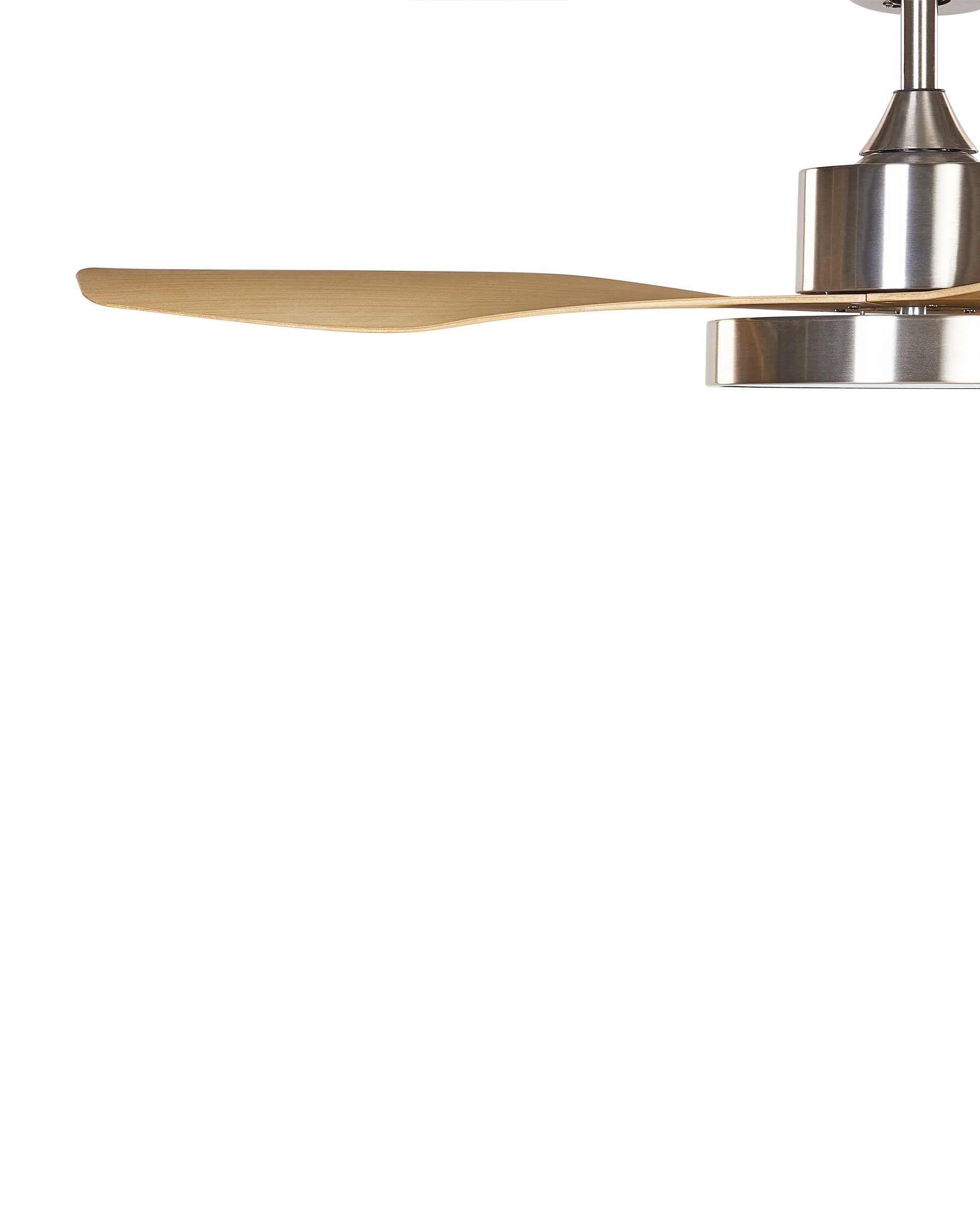  Ceiling Fan With Light BANDERAS With Remote LED Silver