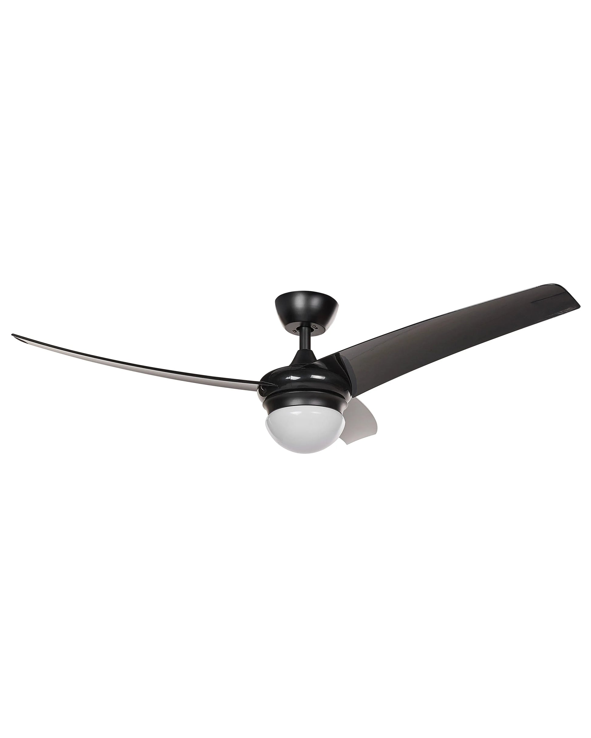  Ceiling Fan With Light JIBOA With Remote Black