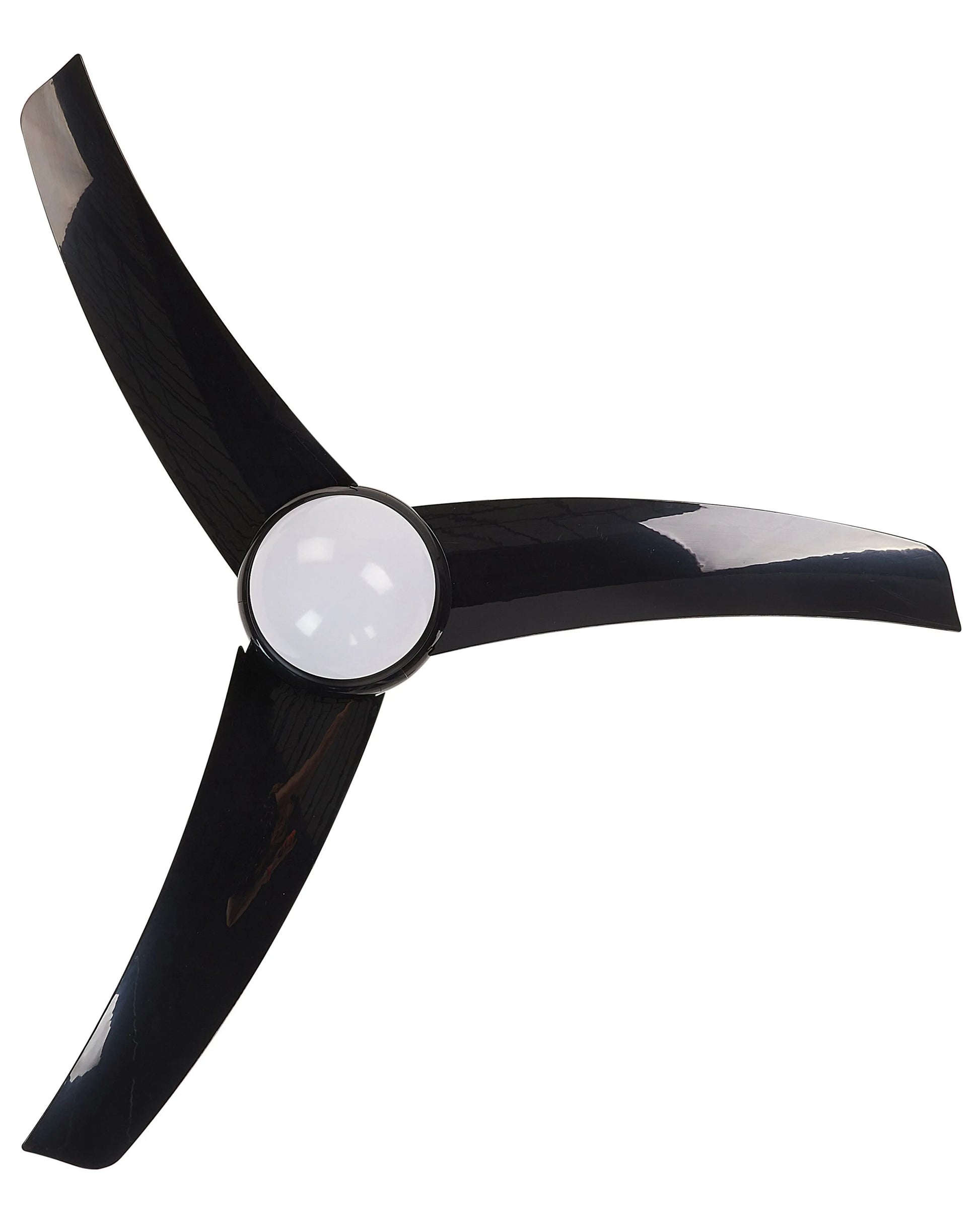 Ceiling Fan With Light JIBOA With Remote Black