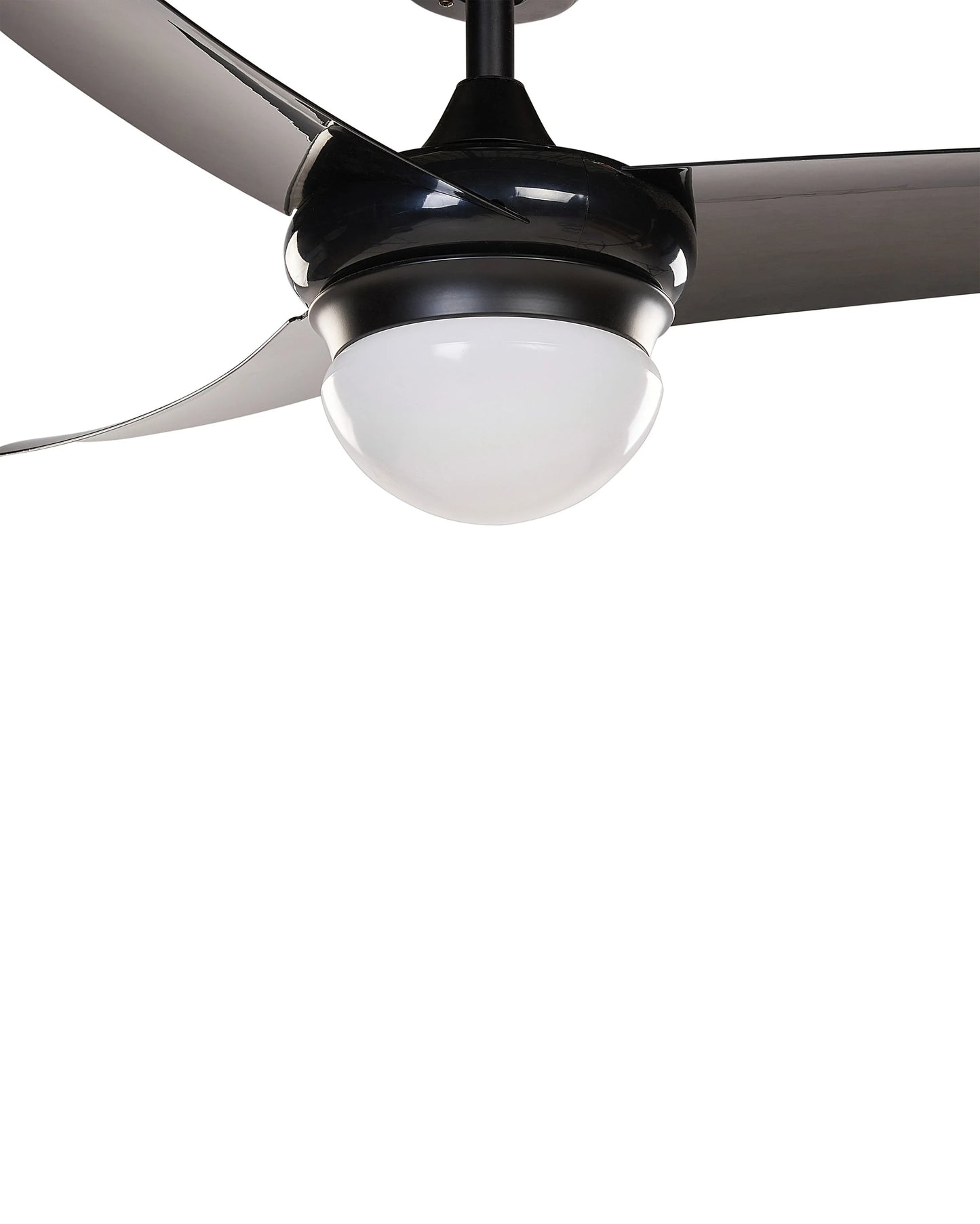  Ceiling Fan With Light JIBOA With Remote Black