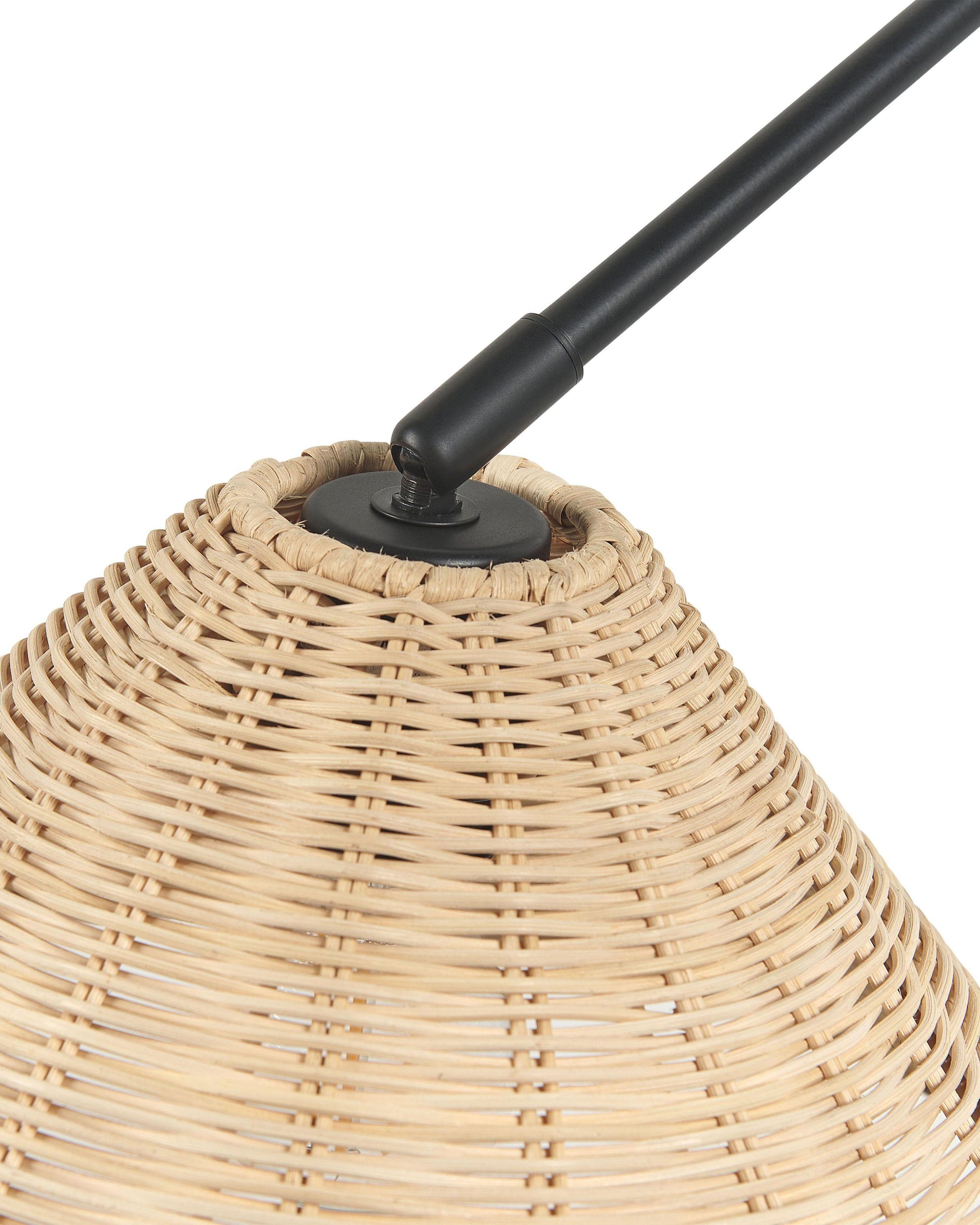  Wall Lamp PALENA Adjustable Rattan Natural