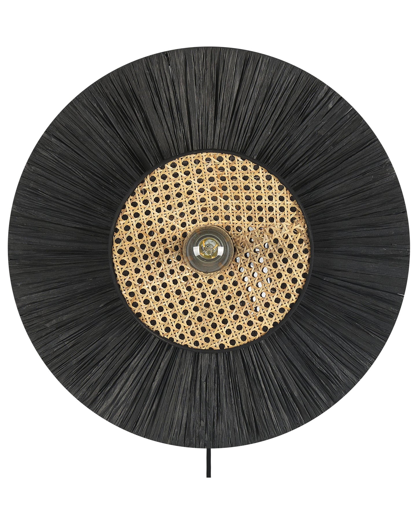  Wall Lamp YAAPI Paper Black