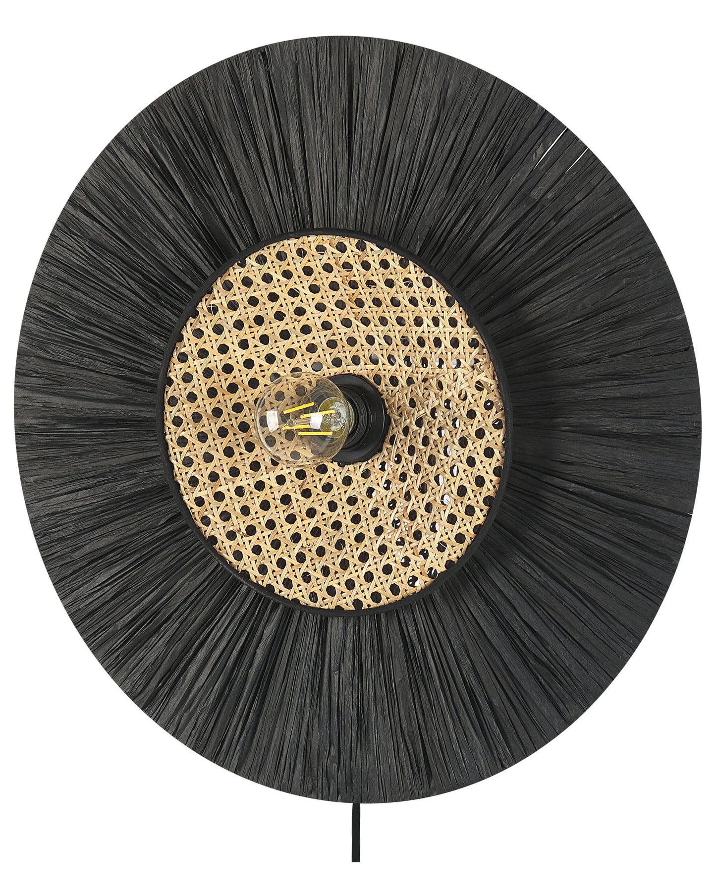  Wall Lamp YAAPI Paper Black
