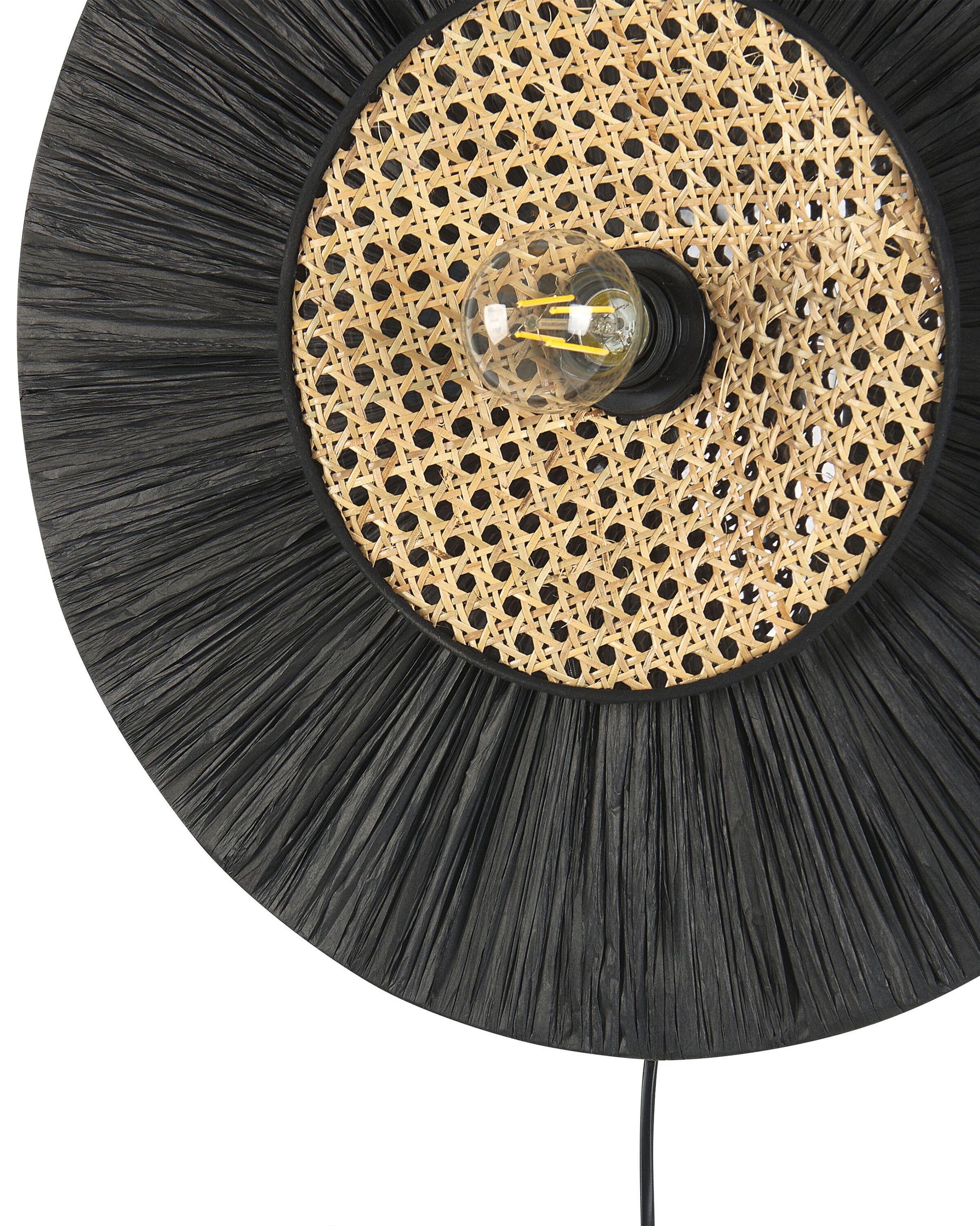  Wall Lamp YAAPI Paper Black