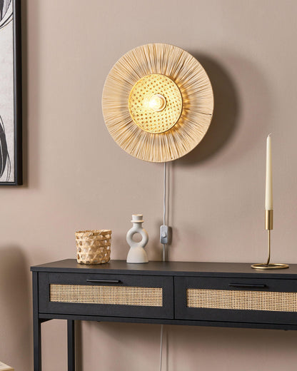 Wall Lamp YAAPI Paper Natural