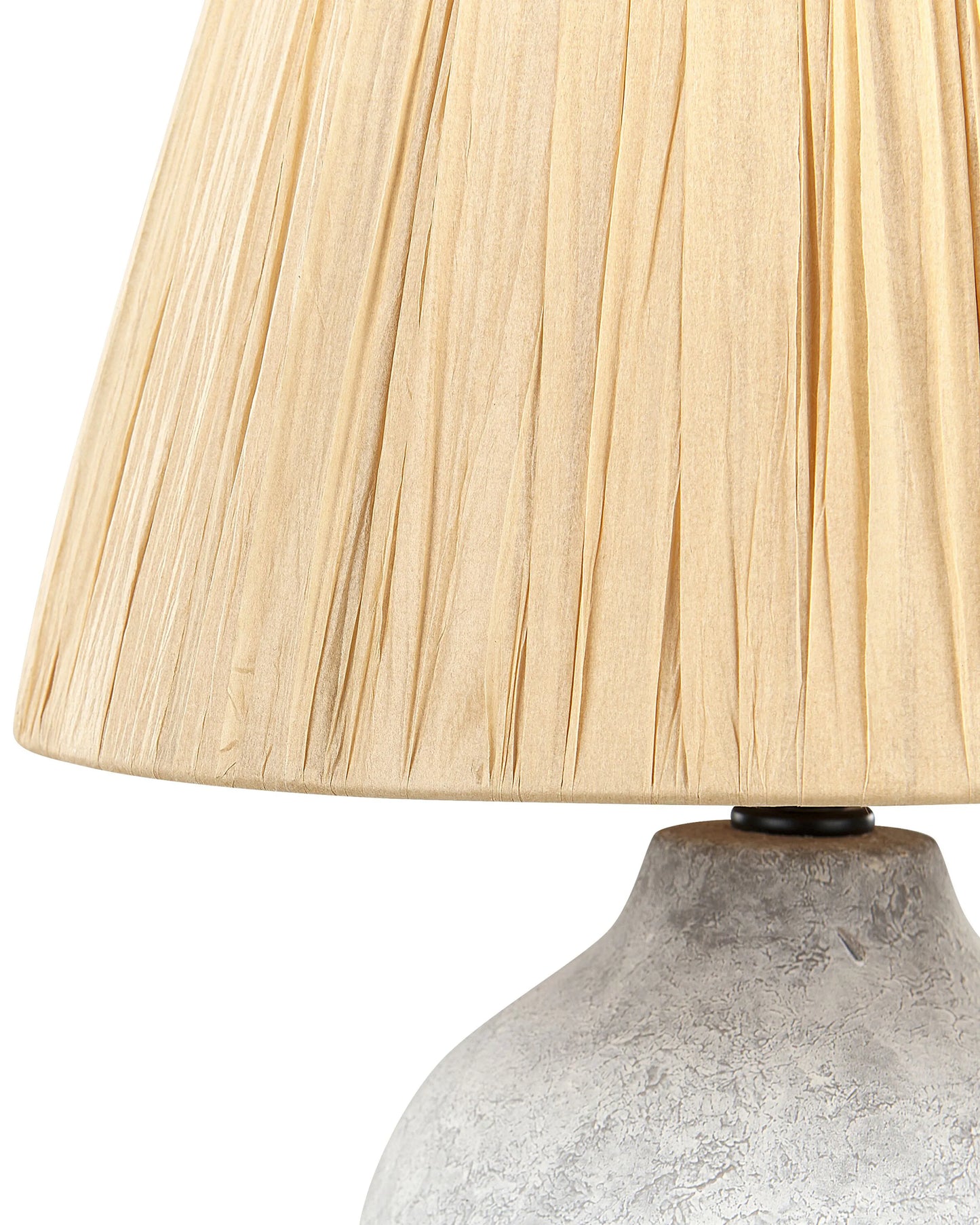  Table Lamp MATILDE Ceramic Grey
