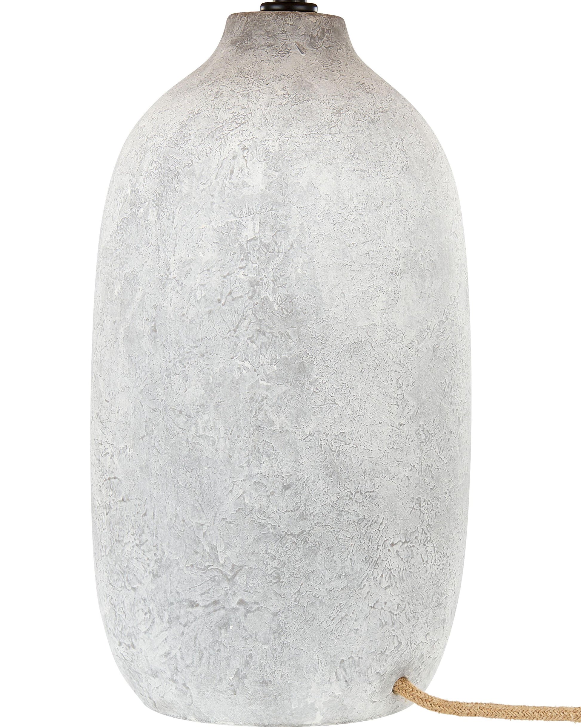  Table Lamp MATILDE Ceramic Grey