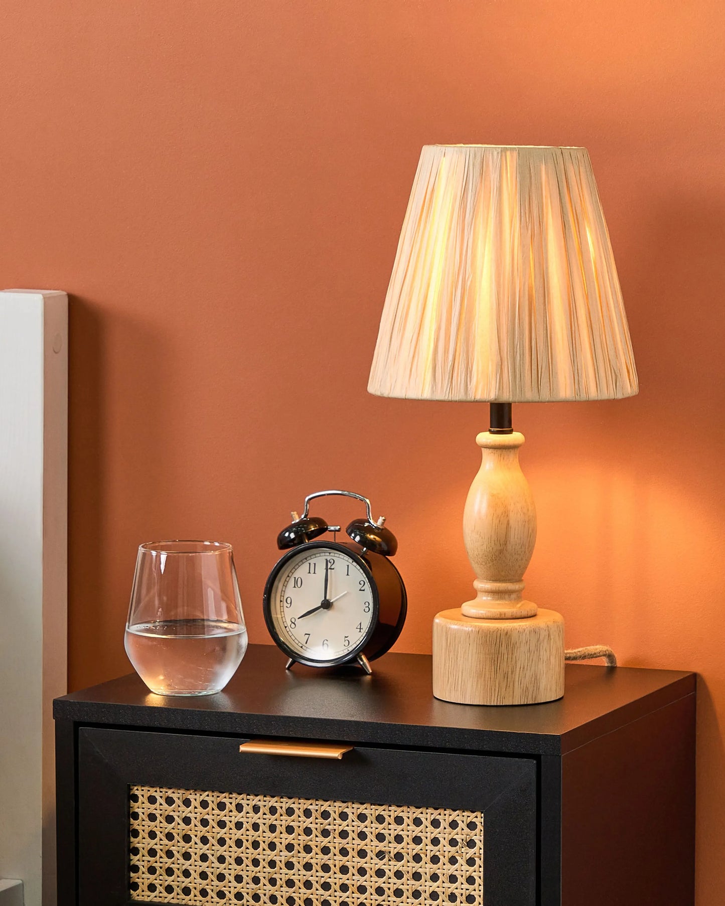  Table Lamp MORONA Oak Wood Natural
