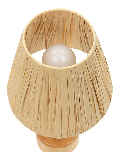  Table Lamp MORONA Oak Wood Natural
