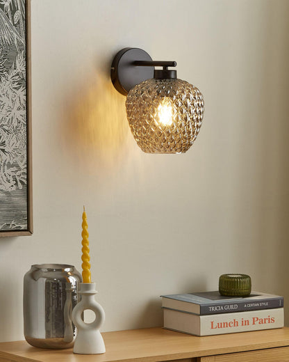  Wall Lamp SHERRY Metal Grey