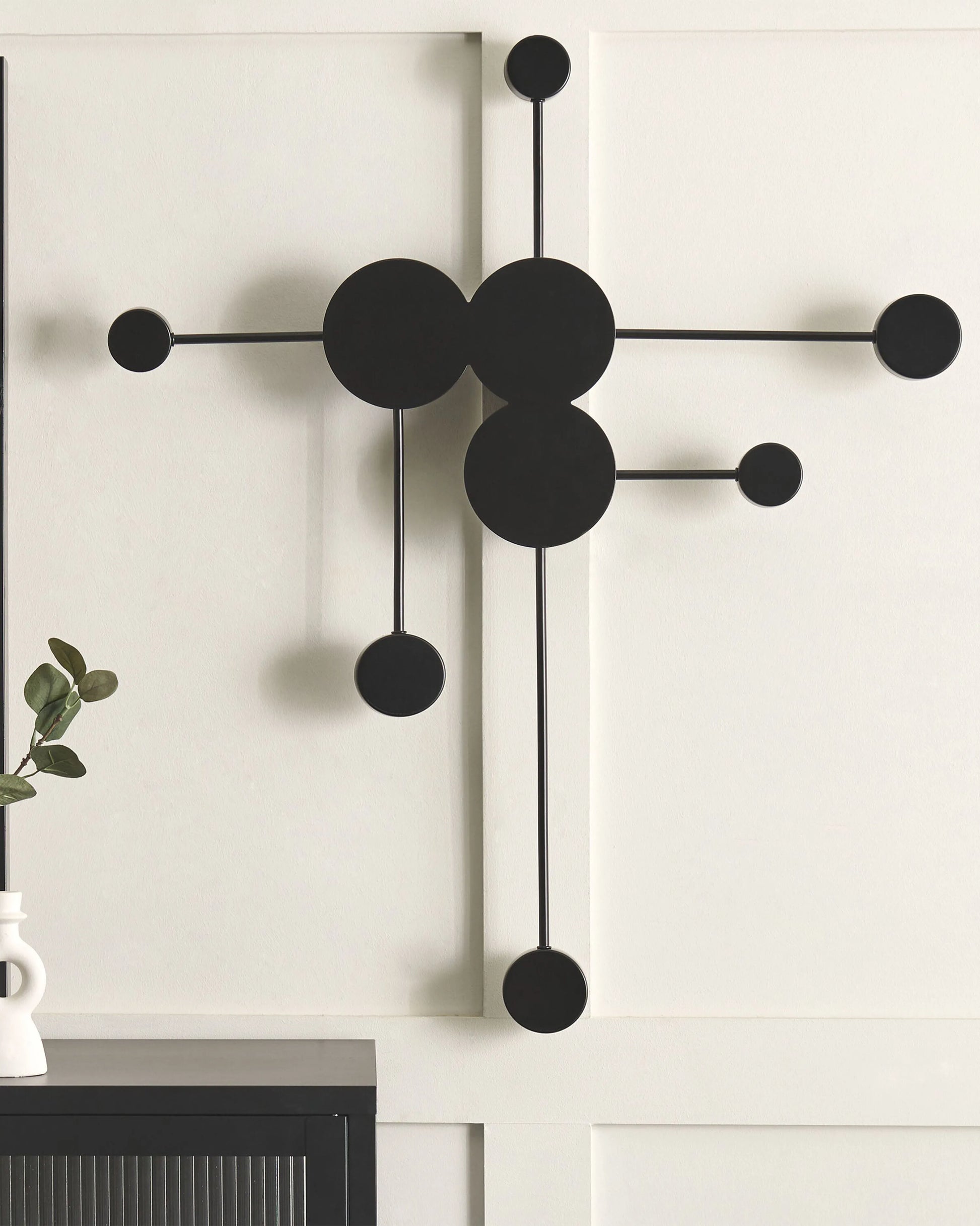  LED Wall Lamp MARIATO Metal Black