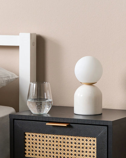  Table Lamp KIWI Stone White