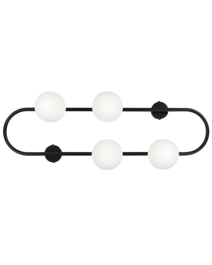  Wall Lamp YANGO Metal Black