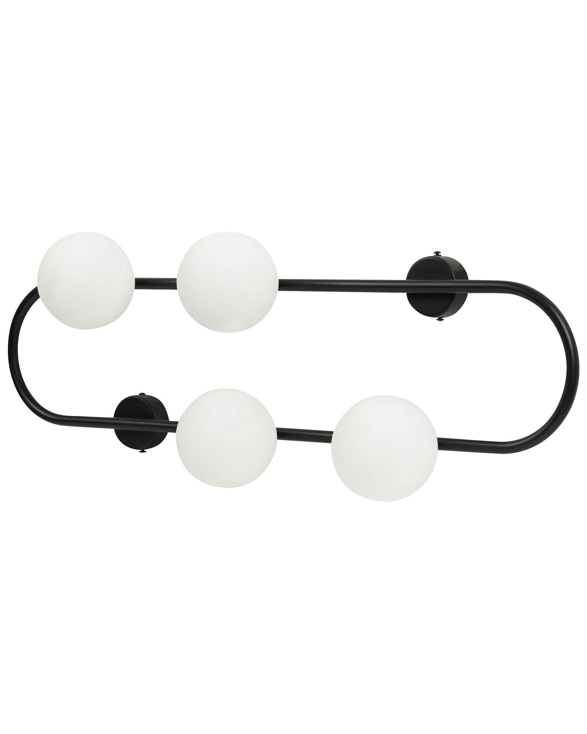  Wall Lamp YANGO Metal Black