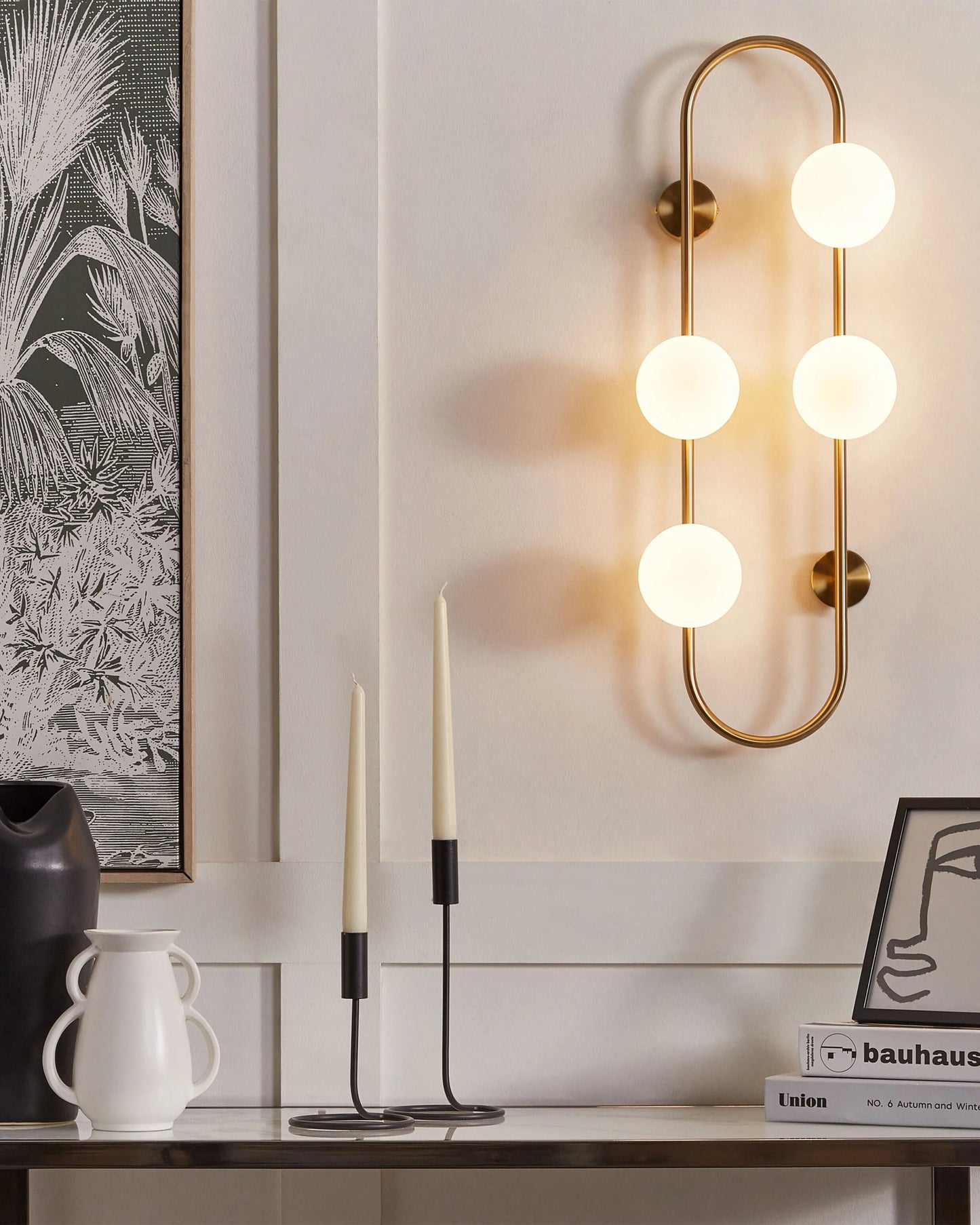  Wall Lamp YANGO Metal Gold