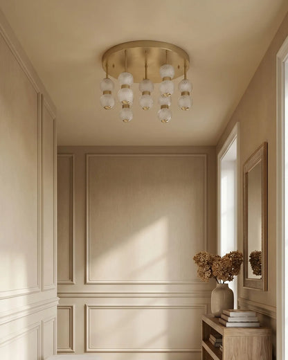  Ceiling Lamp YOWAKA Metal Gold