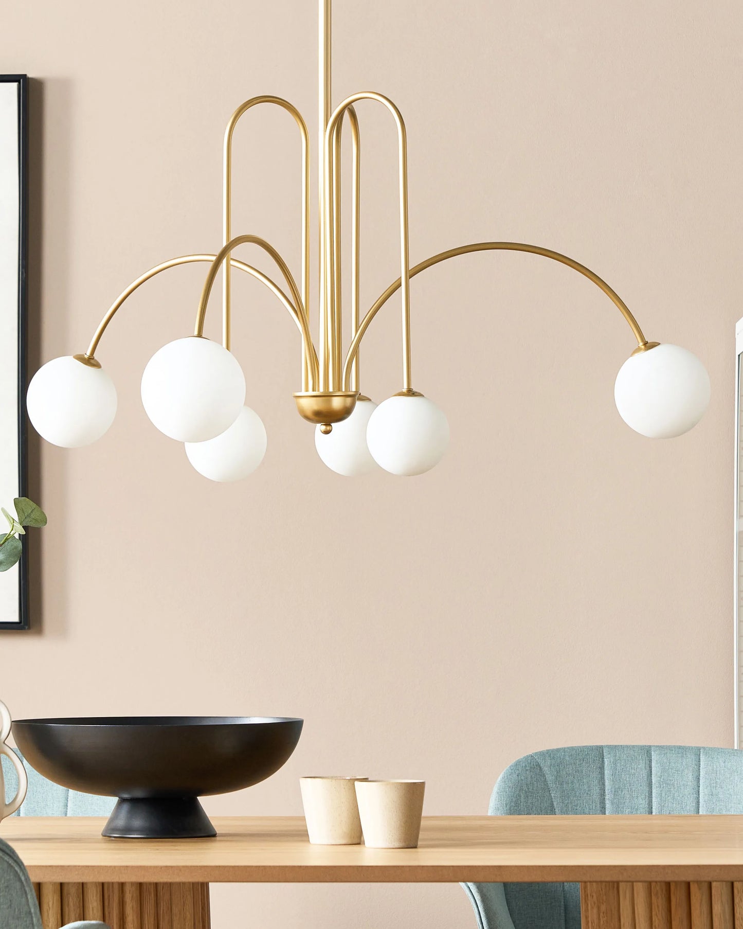  Chandelier FORBES Metal Gold