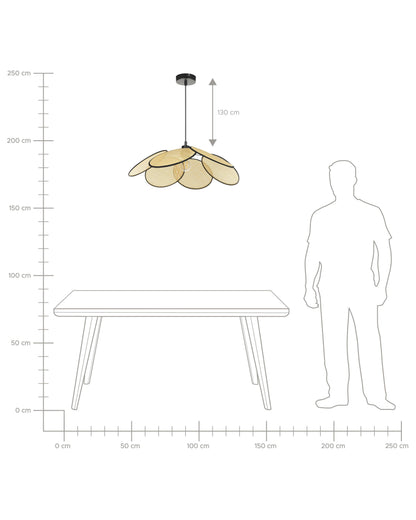  Pendant Lamp MEROO Paper Natural