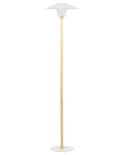  Floor Lamp MOPPY Oak Wood White