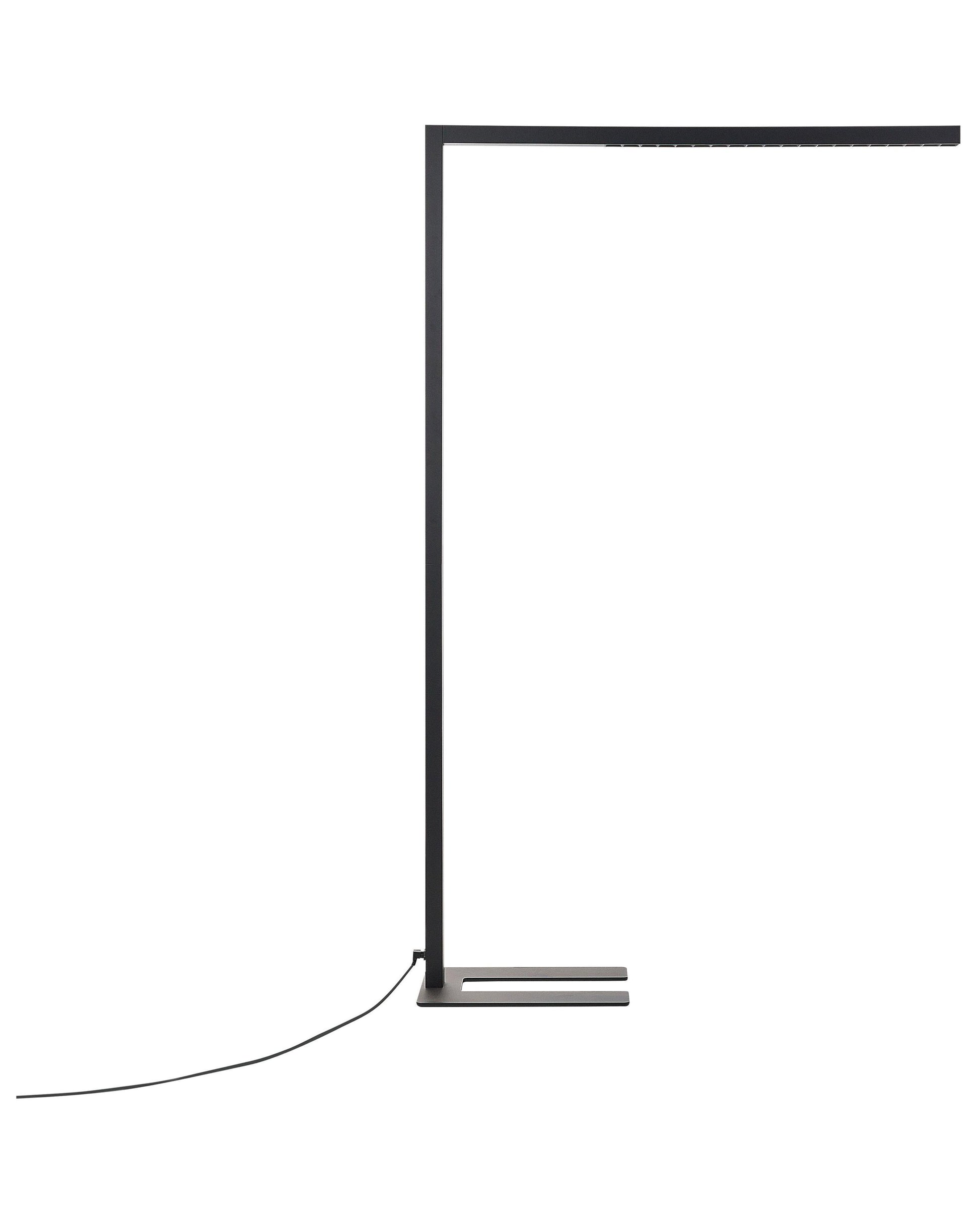  LED Floor Lamp MENSA With Motion Sensor Metal Black