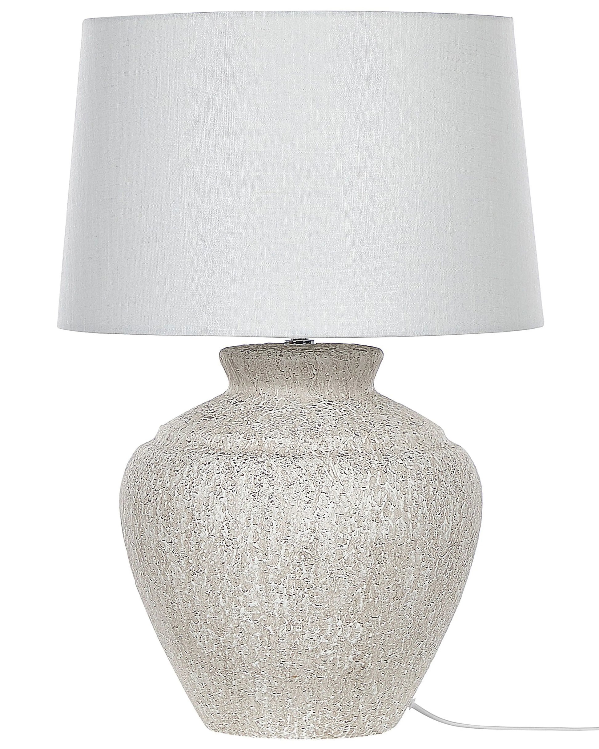  Table Lamp CAINE Ceramic Light Beige