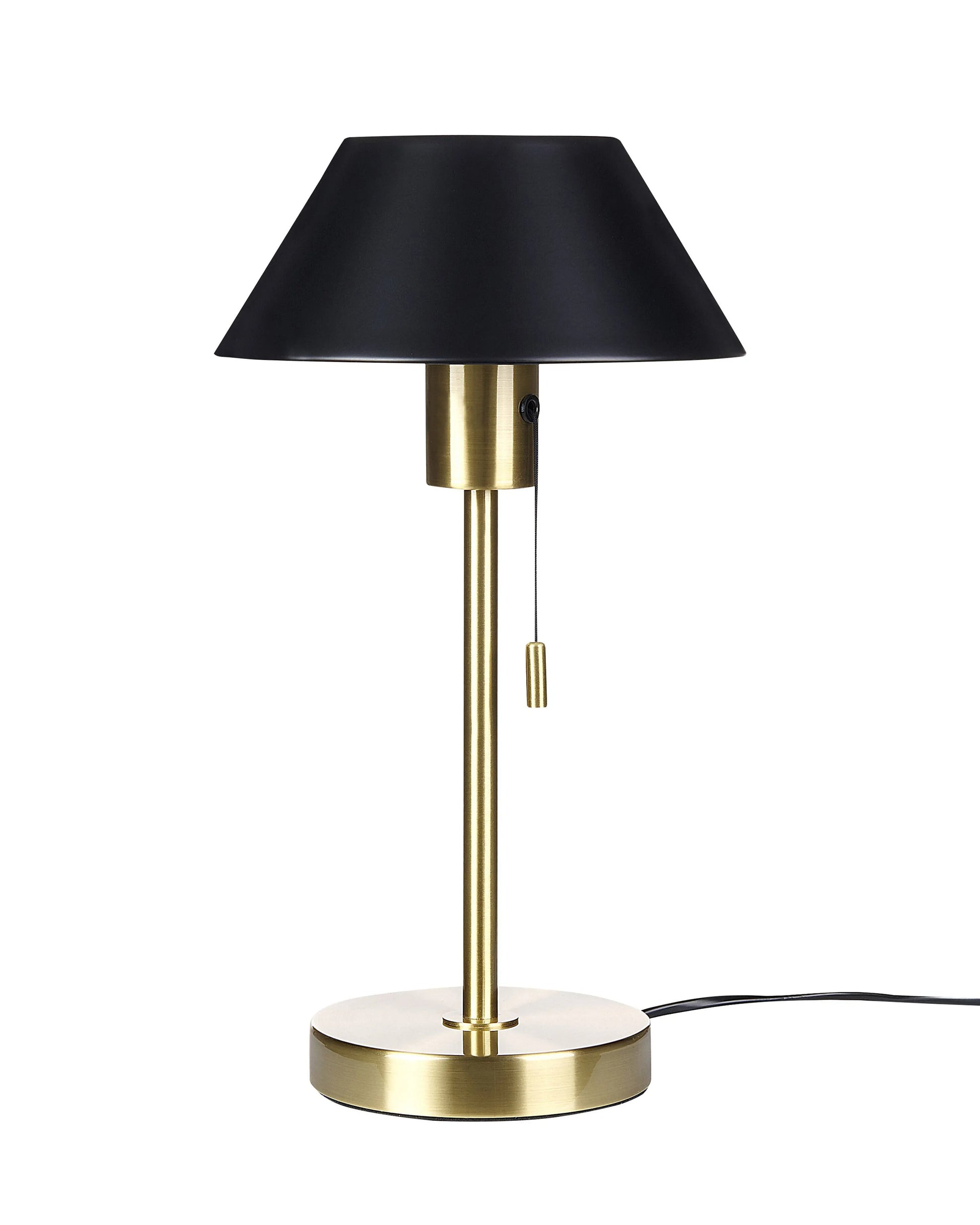  Table Lamp CAPARO Metal Black/ Gold
