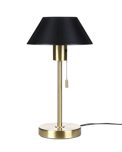  Table Lamp CAPARO Metal Black/ Gold