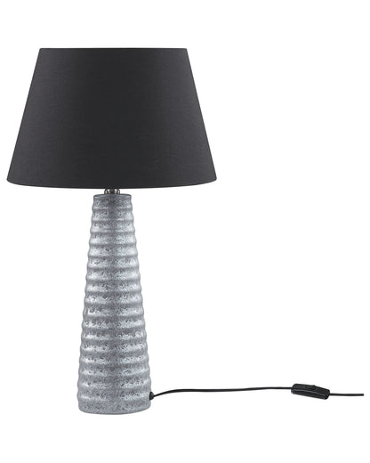  Table Lamp VILNIA Ceramic Silver