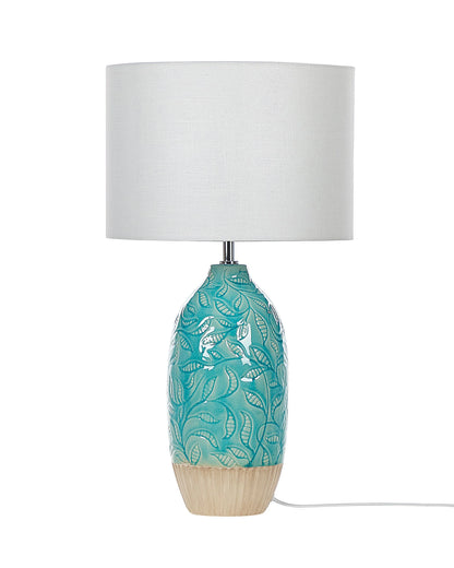  Table Lamp ATABA Ceramic Turquoise
