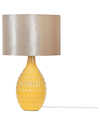  Table Lamp HADDAS Ceramic Yellow