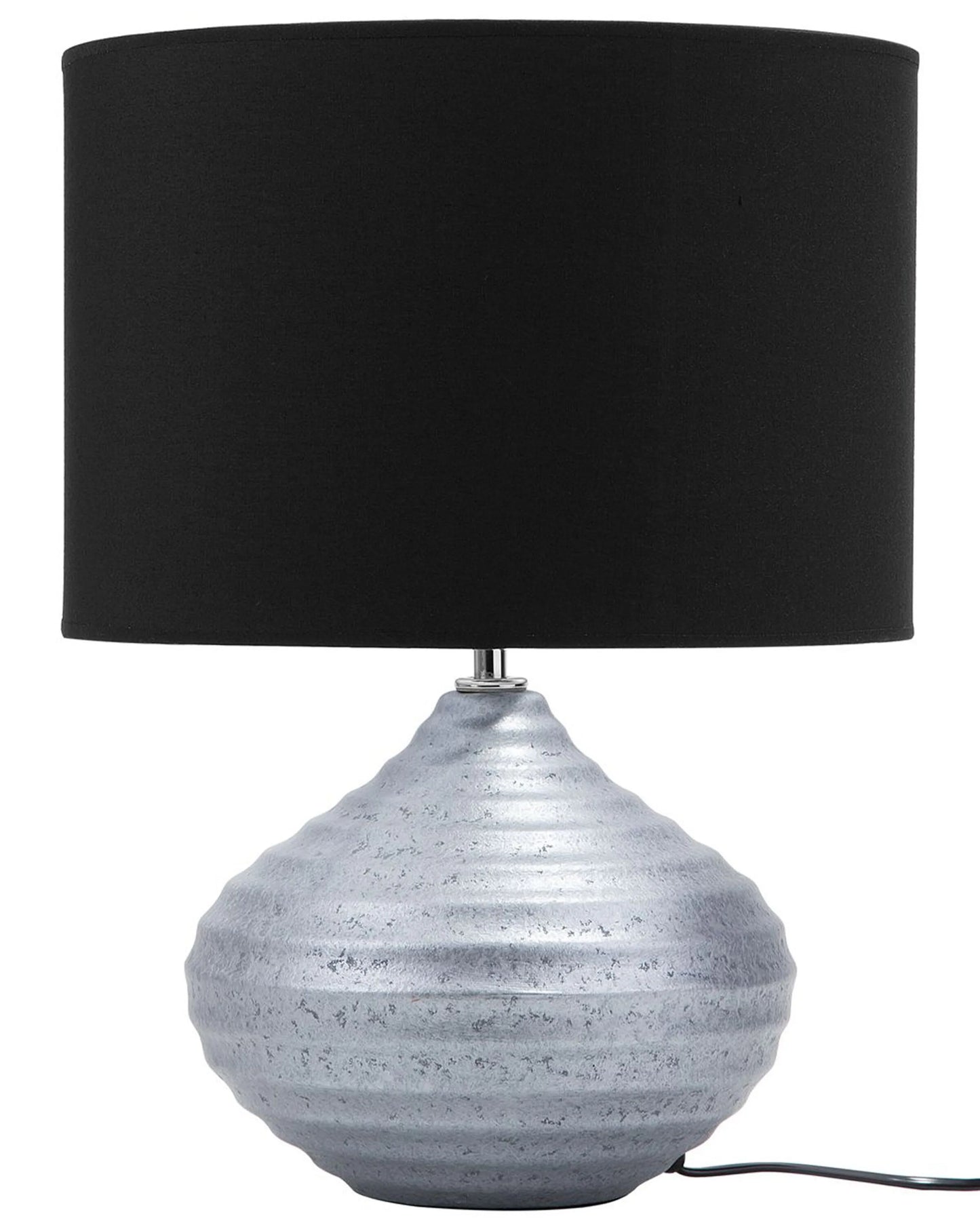  Table Lamp KUBAN Ceramic Silver