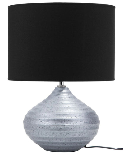  Table Lamp KUBAN Ceramic Silver