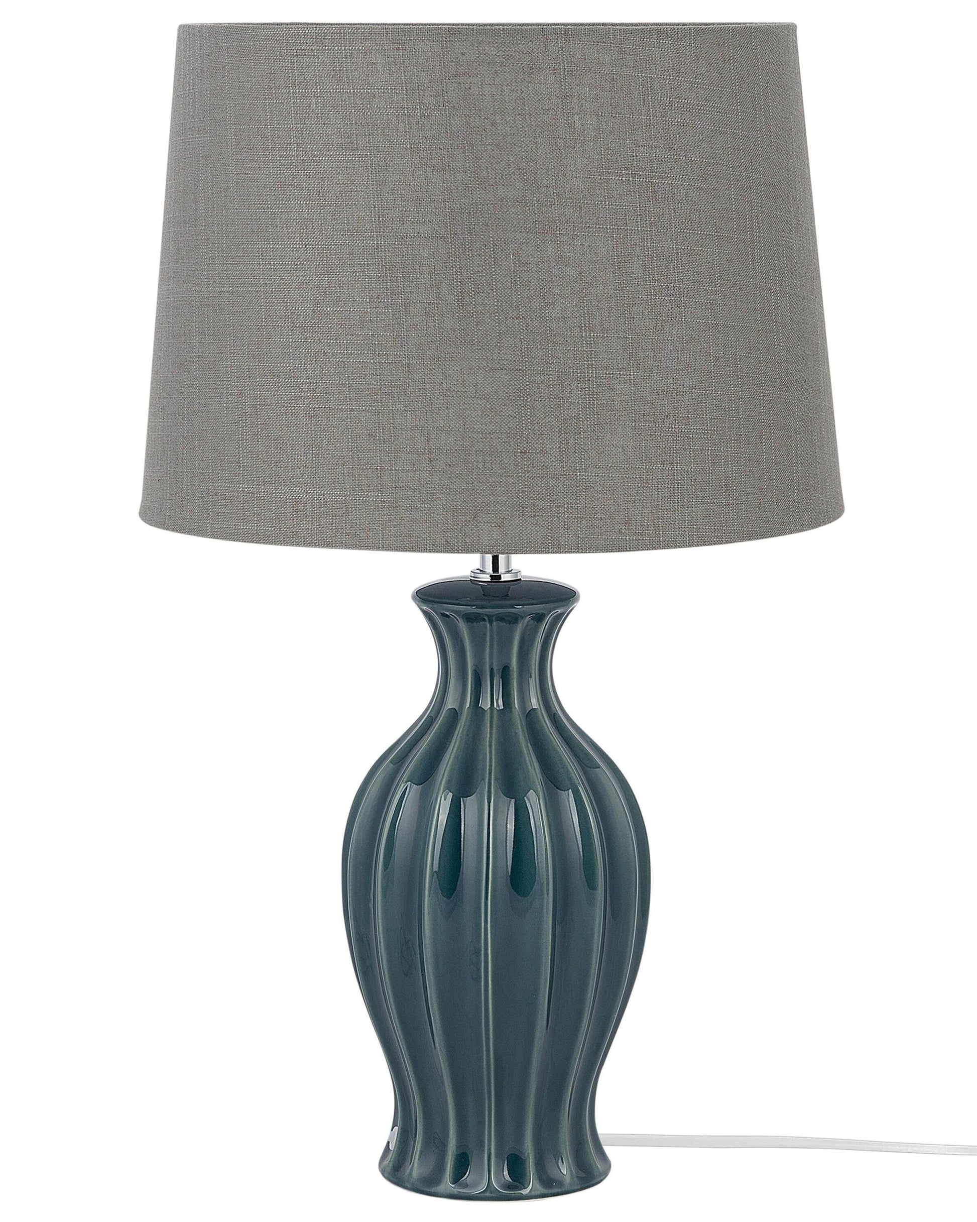  Table Lamp SAMINA Ceramic Green